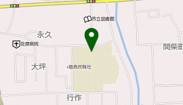 第一中学校の地図画像