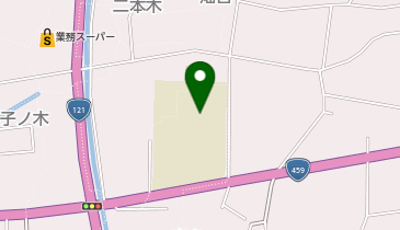 第三中学校の地図画像