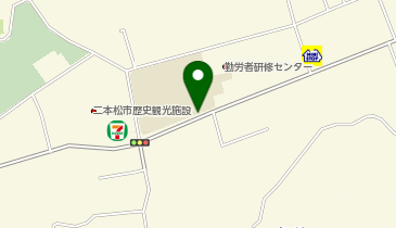 二本松北小学校の地図画像
