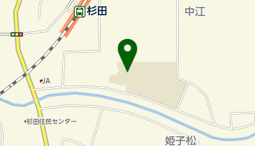 杉田小学校の地図画像