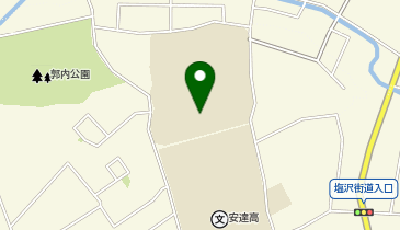 二本松第一中学校の地図画像