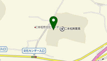 二本松実業高等学校の地図画像