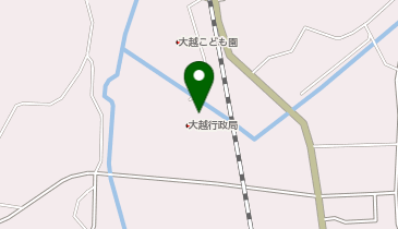 大越公民館の地図画像