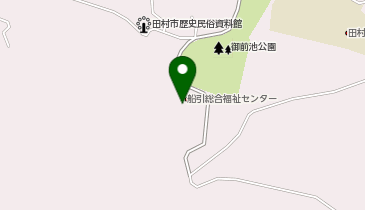 船引総合福祉センターの地図画像