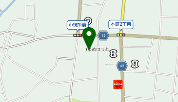 南相馬市民文化会館ゆめはっとの地図画像