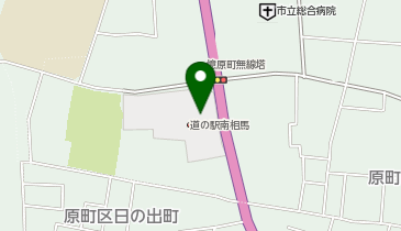 道の駅南相馬の地図画像