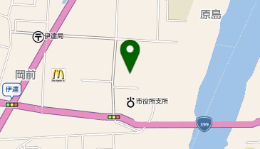 伊達市ふるさと会館の地図画像