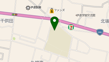 伊達小学校の地図画像