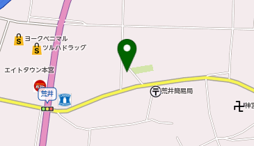 高齢者ふれあいプラザ(荒井)の地図画像