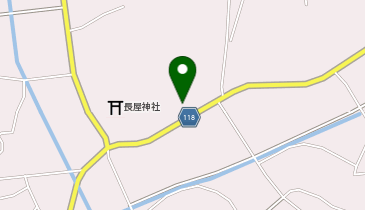 白沢公民館長屋分館の地図画像