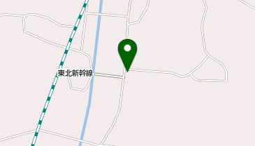 和木沢運動場の地図画像