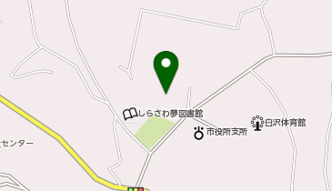 白沢運動場の地図画像