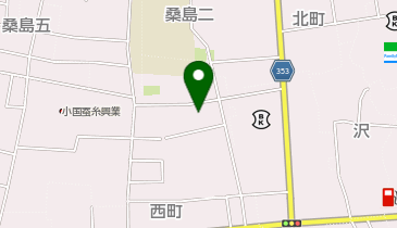 桑折公民館の地図画像