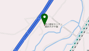 老人福祉センター大かや園の地図画像