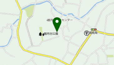 観月台文化センター(体育館)の地図画像