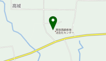 国見東部高齢者等活性化センター(体育館)の地図画像