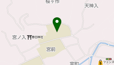 川俣小学校の地図画像