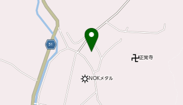 秋山集会所の地図画像