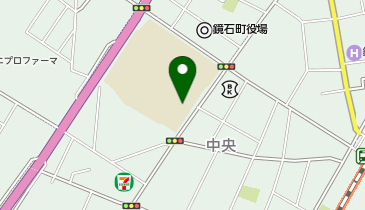 鏡石町立第一小学校の地図画像