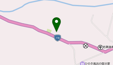 湯本集会所の地図画像