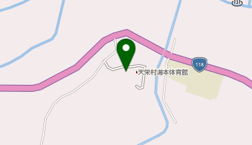 天栄村高齢者コミュニティセンターの地図画像
