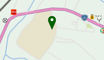 下郷中学校の地図画像