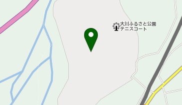 大川ふるさと公園の地図画像