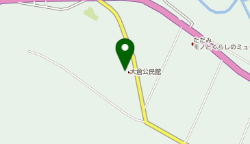 大倉集会施設の地図画像