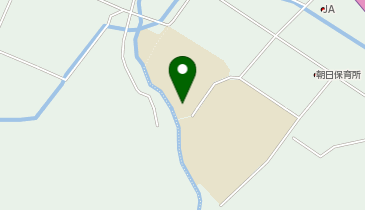 朝日小学校 校庭の地図画像