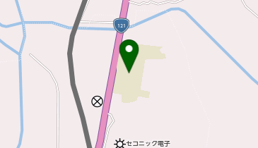 荒海中学校の地図画像