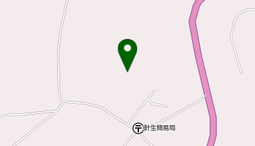 針生区集会所の地図画像