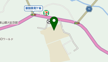 裏磐梯中学校の地図画像