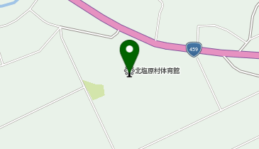 北塩原村民体育館の地図画像