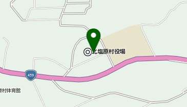 北塩原村コミュニティセンターの地図画像