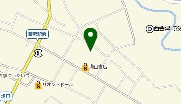 西会津町公民館の地図画像