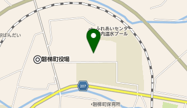 磐梯町民運動場の地図画像