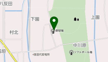 猪苗代町水防センターの地図画像