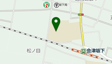 坂下南小学校グラウンドの地図画像