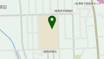 坂下中学校グラウンドの地図画像