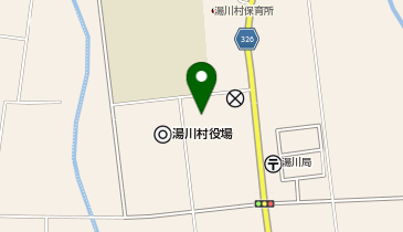 湯川村公民館の地図画像