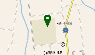 湯川中学校の地図画像