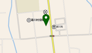 湯川村体育館の地図画像