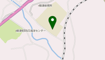 会津柳津学園中学校体育館の地図画像