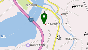 つきみが丘町民センターの地図画像