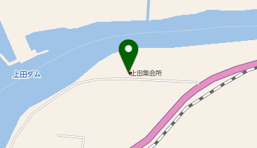 上田集会所の地図画像