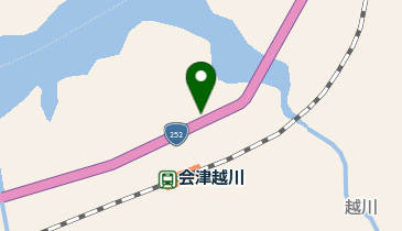 越川集会所の地図画像