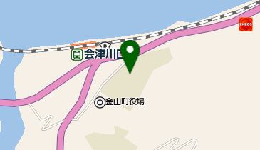 金山中学校の地図画像