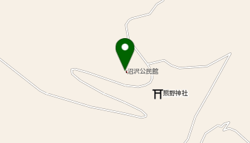 沼沢公民館の地図画像