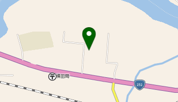 横田保育所の地図画像