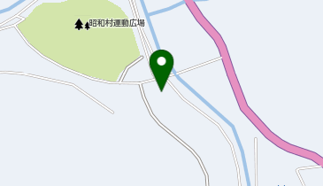 昭和村健康増進施設の地図画像
